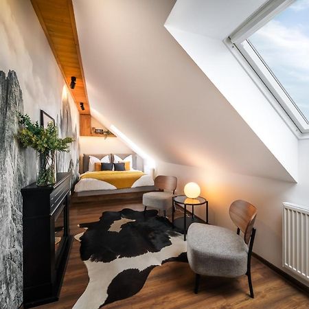 Cozy Mountain Attic Apartment In High Tatras 벨카 롬니차 외부 사진