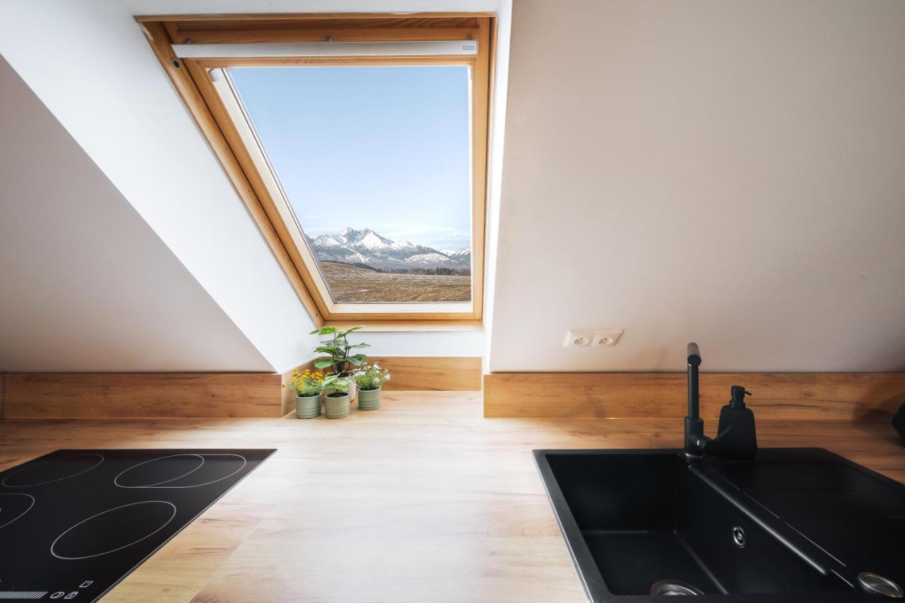 Cozy Mountain Attic Apartment In High Tatras 벨카 롬니차 외부 사진