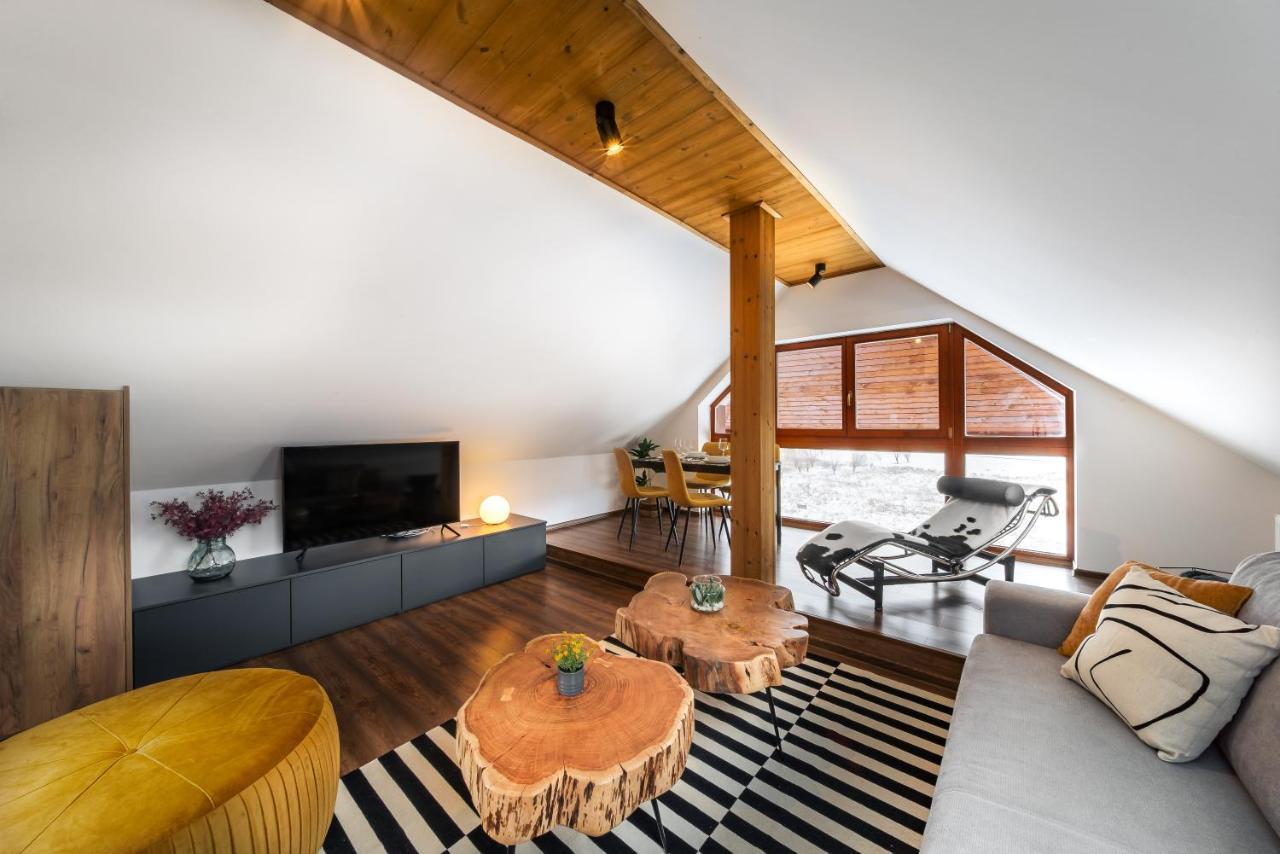 Cozy Mountain Attic Apartment In High Tatras 벨카 롬니차 외부 사진