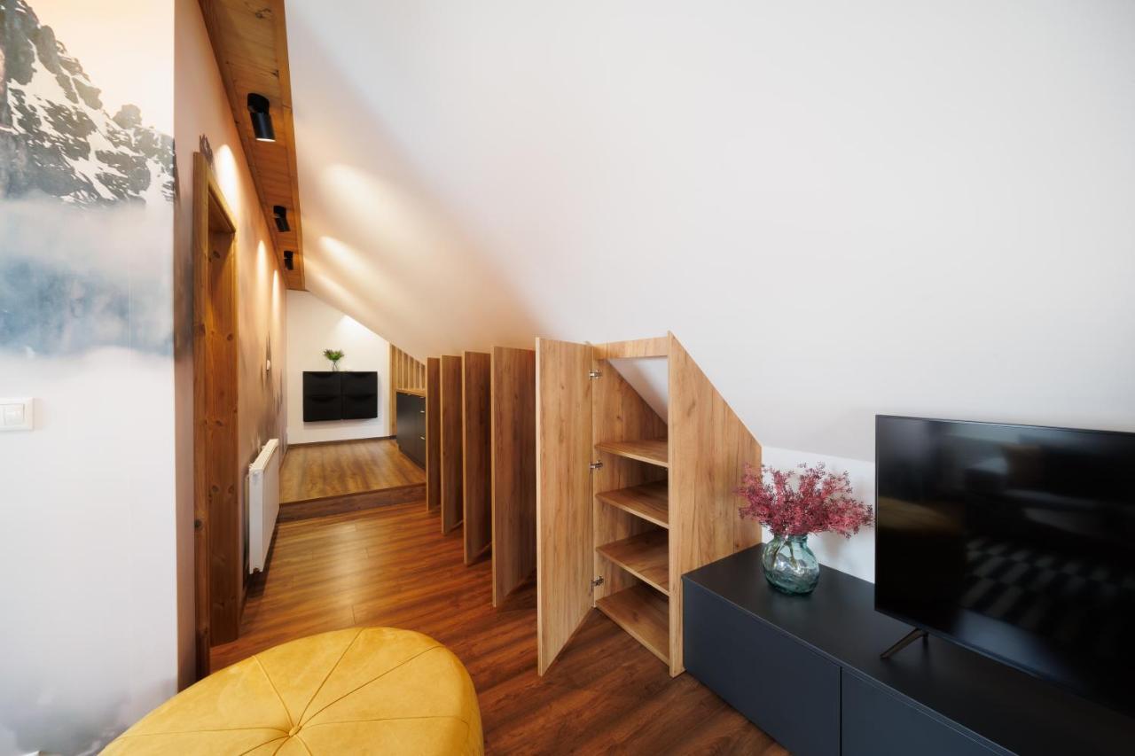 Cozy Mountain Attic Apartment In High Tatras 벨카 롬니차 외부 사진