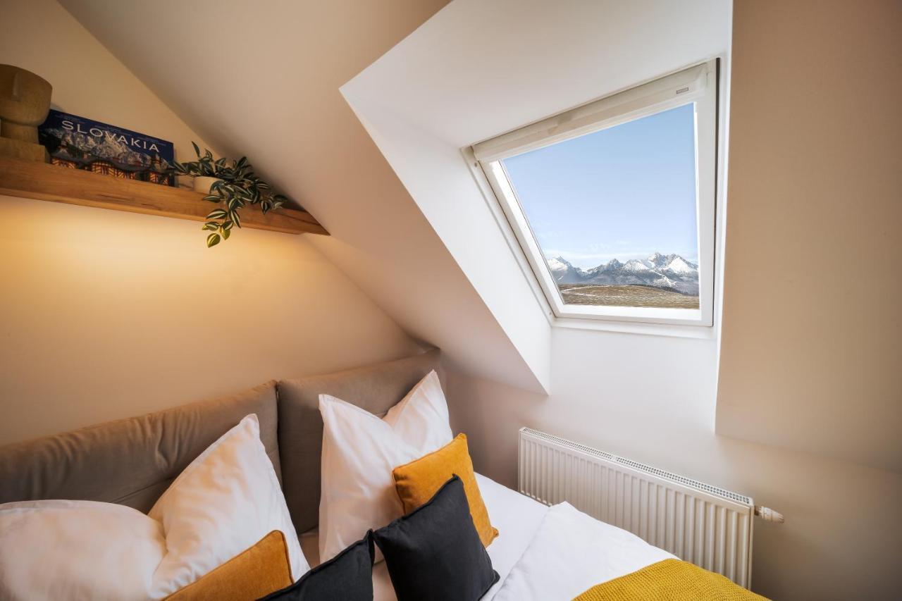Cozy Mountain Attic Apartment In High Tatras 벨카 롬니차 외부 사진
