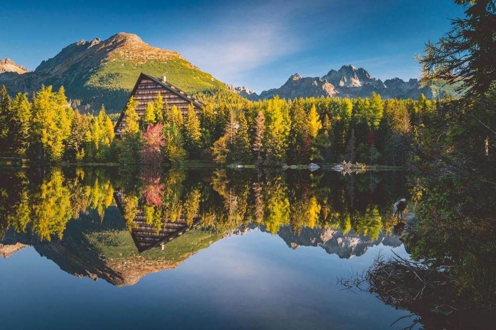 Cozy Mountain Attic Apartment In High Tatras 벨카 롬니차 외부 사진